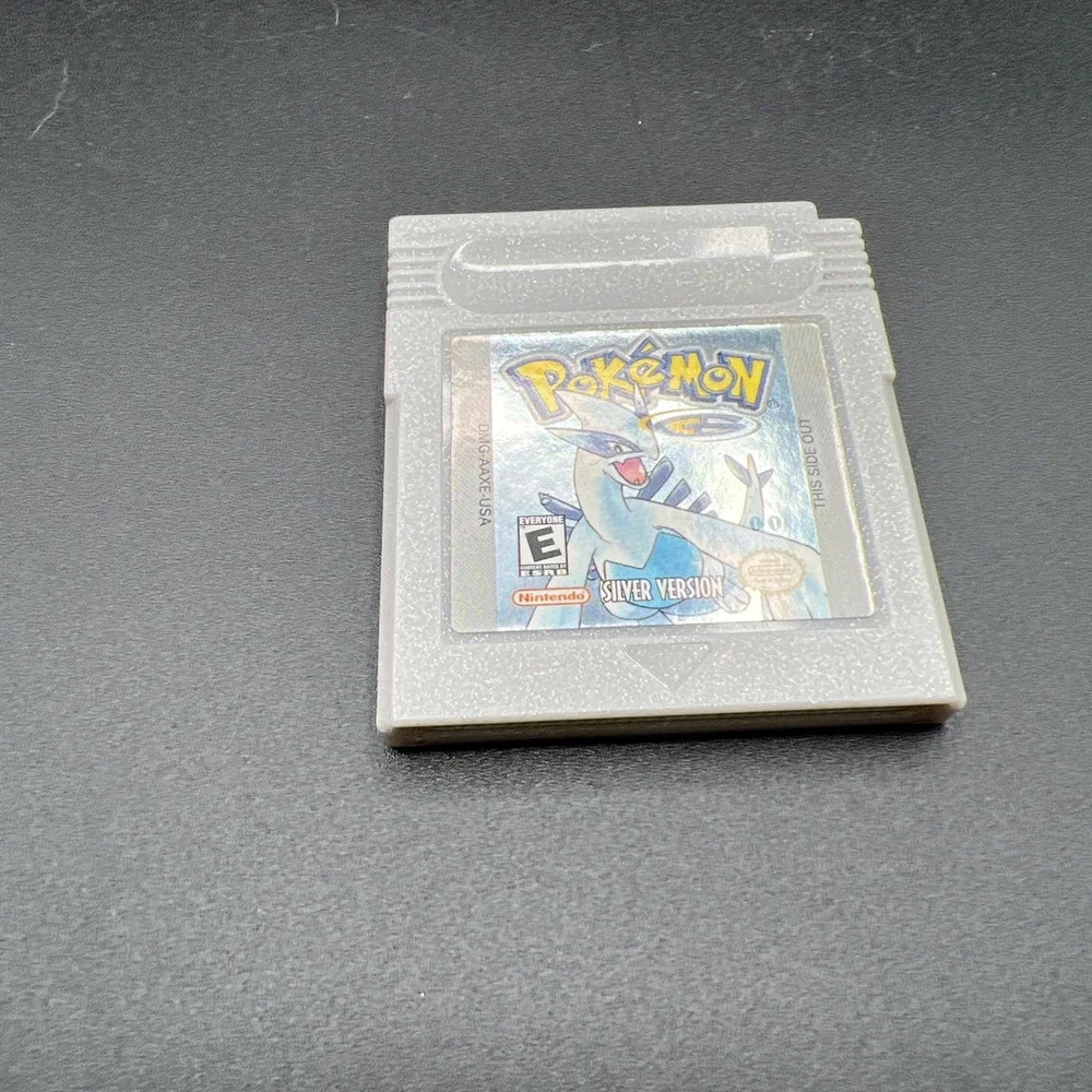 Pokemon Silver Version Gameboy Color Authentic